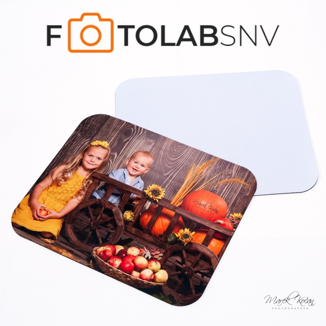 Podložka pod myš s vašou fotografiou.