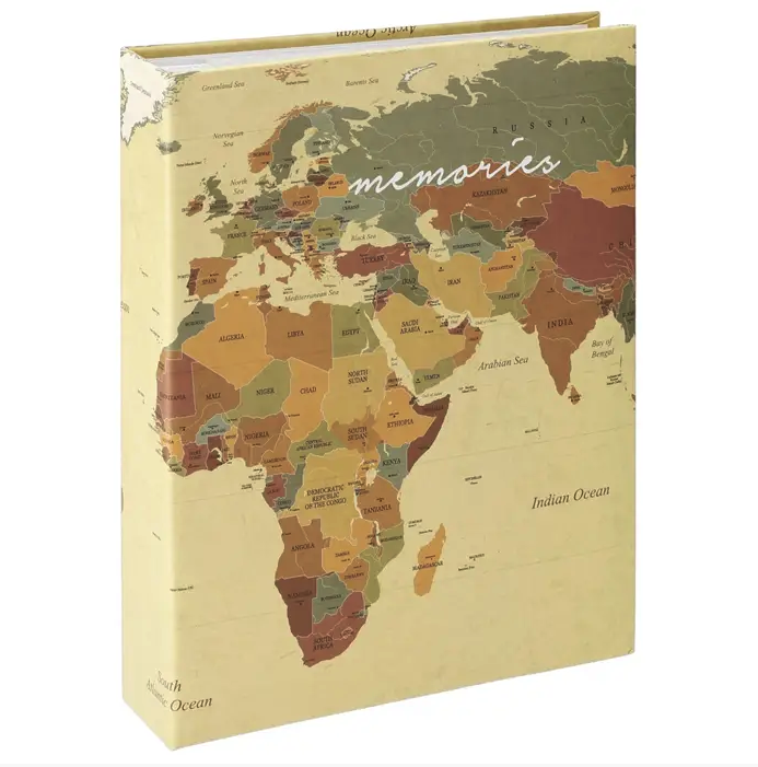 Hama album memo WORLD MAP 10x15/200