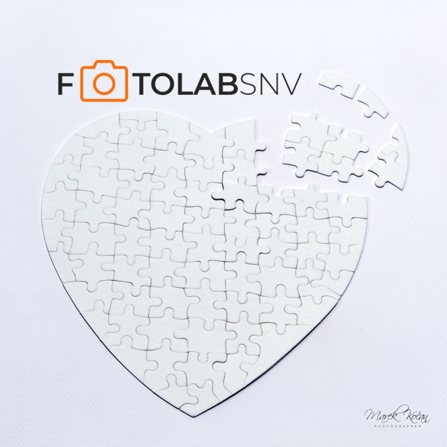 puzzle v tvare srdca