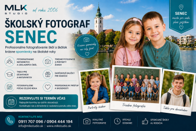 Školský fotograf Senec – profesionálne fotenie pre školy a škôlky