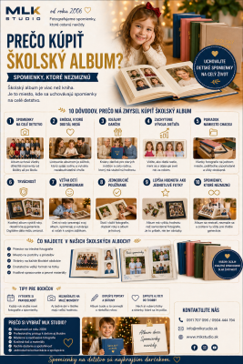 Prečo kúpiť školský album – spomienky, ktoré nezmiznú