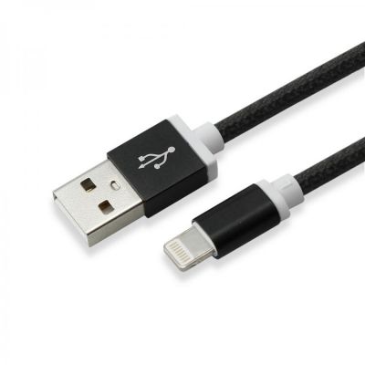 SBOX IPH7-B Apple Lightning/USB-A čierny 1,5m