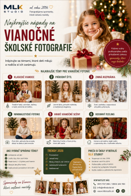 Najkrajšie nápady na vianočné školské fotografie