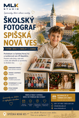 Školský fotograf Spišská Nová Ves – fotograf, ktorý pozná miestne školy