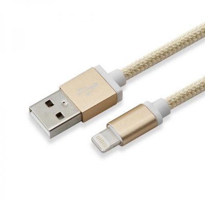 SBOX IPH7-G Apple Lightning/USB-A zlatý 1,5m