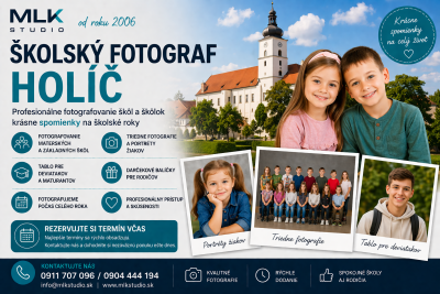 Školský fotograf Holíč – profesionálne fotenie pre školy a škôlky