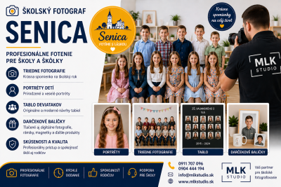 Školský fotograf Senica – profesionálne fotenie pre školy a škôlky