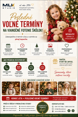 Posledné voľné termíny na vianočné fotenie škôlok