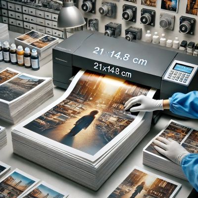 Fotografia 14,8 × 21 cm (A5)