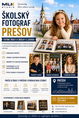 Školský fotograf Prešov – profesionálne fotenie škôl a škôlok