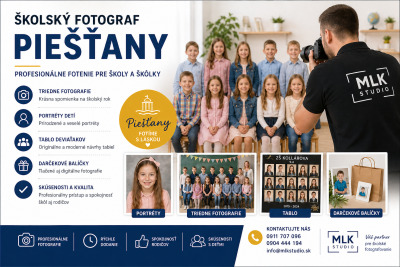 Školský fotograf Piešťany – profesionálne fotenie pre školy a škôlky