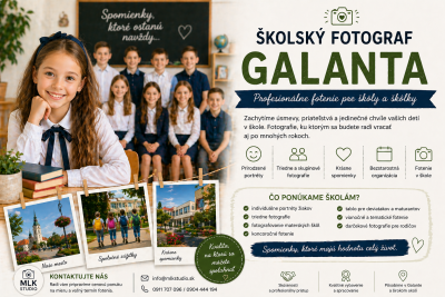 Školský fotograf Galanta – profesionálne fotenie pre školy a škôlky