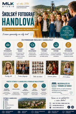 Školský fotograf Handlová – prirodzené fotografie detí bez stresu