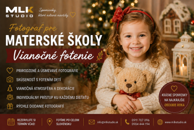 Fotograf pre materské školy – vianočné fotenie