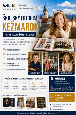 Školský fotograf Kežmarok – profesionálne fotenie škôl a škôlok