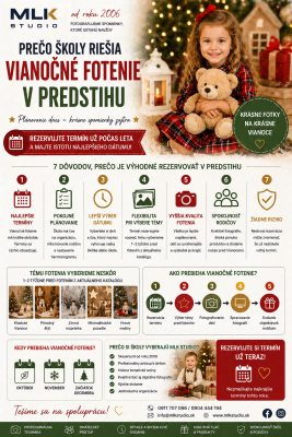 Prečo školy riešia vianočné fotenie v predstihu
