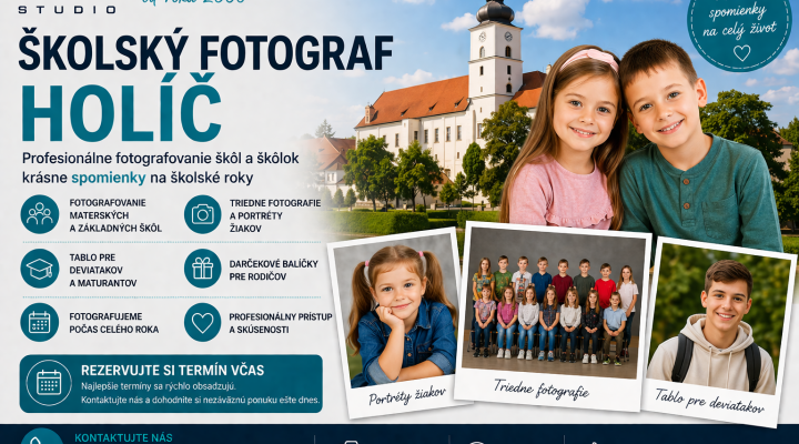Školský fotograf Holíč – profesionálne fotenie pre školy a škôlky